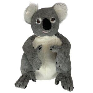 Melissa & Doug Large Realistic Koala Bear Plush Stuffed Animal Gray White Toy